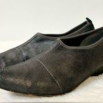 Naked Feet Caldi Pointed Toe Pump in Pewter Leather Size 8 Gray Photo 5