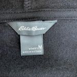 Eddie Bauer  Black Fleece Lined Long Sleeve Hoodie Sweatshirt Top M Photo 3