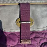 Fossil Key-Per Purple and Silver Crossbody Bag with Adjustable Strap Photo 4