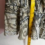 Jordan Paisley Ruffle Top, Boho, Y2K, Indie Sleaze, Vintage, 70s,‎ Festival, Hippie, XL Photo 3