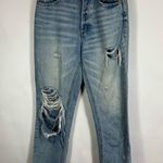 BDG  Hi Waist Raw Hem Cropped Jeans Sz 26 Buttonfly Photo 0