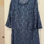 Alex Evenings  Formal Dress turquoise Photo 2