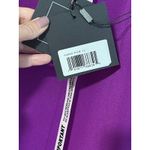 Mac Duggal 12 NEW Purple Feather Hem Sleeveless Trapeze Mini Boho Dress 55805 Photo 9