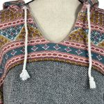 Anthropologie  Saturday Sunday Medium Lesia Sweatshirt Hoodie Pullover 3/4 Sleeve Photo 1