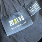 Anthropologie  Maeve Dress Size 4 Black Babydoll Cross back Tie Mini Photo 8