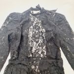 Lovers + Friends  Turner Mini Dress in Black Lace Small Photo 4