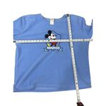 Disney Mickey Mouse Size XL Women's Blue Fleece Pullover Sweatshirt Casual Top Photo 5