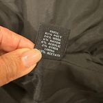 Perry Ellis  women's black silver tweed boucle jacket sheer bow & trim size 8 Photo 6