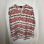 J.Crew New NWT Berry print popover shirt size 10 Photo 1