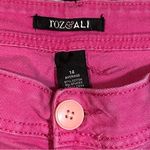 Roz & Ali pink embellished capris Photo 1