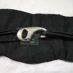 Vintage Gianni Bernini Black Beaded Stretch Dress Belt Photo 5