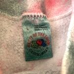 Fruit of the Loom Unisex L/G Tie Dye Crewneck Sweatshirt Red Green  Size Large Photo 2