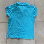 Lilly Pulitzer  Blue Polo Shirt Sz Medium Like New Photo 4