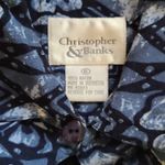 Christopher & Banks Lovely Blue Floral Prairie Long Dress 6 Photo 13