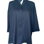 Ming Wang black dress blouse. New with tags. Size large Photo 0