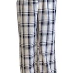 SheIn Unity High Waist Tartan Paperbag Waist Pants with Pockets Black and White •Size Medium Photo 1