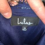 Lulus Lulu’s Dance All Evening navy lace M elegant semi formal maxi dress Photo 6
