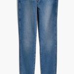 Madewell  10" High-Rise Skinny Jeans in Dewitt Wash: Button-Front Photo 4