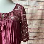 American Eagle  Outfitters Boho Crochet Lace Blouse, Size Medium Photo 1