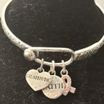 Brighton  Power of Pink Collectible Silver Bangle Bracelet with Collectible Tin Photo 5