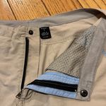 Cloudveil Women Khaki Hiking Shorts Size 8 with baby blue details Photo 4