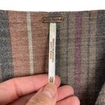 Free People People Free Loveland Metallic Striped Jumpsuit Wool Blend Brown Bohemian Boho XS Photo 11