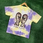 Pink Floyd purple and yellow tie-dye T-shirt, size medium Photo 2