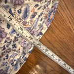 Lucky Brand  boho printed tie neck top size small Photo 7