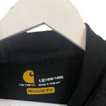 Carhartt relaxed fit size 1X 16W black kangaroo pocket hoodie black Photo 2