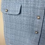 Maeve NWOT Anthropologie Tweed Sleeveless Blazer Mini Dress, Size 14 Photo 6