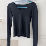 Brandy Melville Black Long Sleeve Top Photo 0