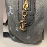 Juicy Couture NWT “Pack It Up” Backpack in Black/Silver Photo 3