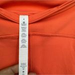 Lululemon Sun Runner Crop Mesh Leggings Coral Size 4 Photo 6