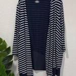 Lane Bryant NWT Nautical Black and White Striped Cardigan plus size 26/28 Photo 0