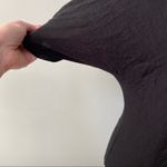 Gap Black T-shirt Button Seam Details Photo 2