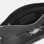 Versace  Black Medusa Pouch with Silver Accents Photo 3