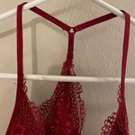 Victoria's Secret  Red Lace Bralette Photo 2