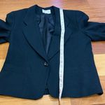 Pendleton  Women's Vintage Black Wool Single Button Blazer Size 10 Photo 5