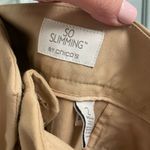 Chico's So Slimming Khaki Stretch Pants Size 2 Trousers Large 12 Office Casual Photo 1