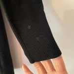 Akris Punto Black Tan Blue Striped Long Cardigan Sweater 100% Wool Women size 6 Photo 10