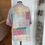 Johnny Was  merseille garden resort button down short sleeve Photo 7