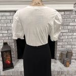 Tahari Vintage Y2K Black Maxi Skirt Formal Size 8 Made in the USA A-Line Photo 2