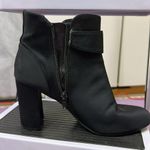 Unisa  Unrisha Black Zip Up Buckle 3 inch Heel Booties Womens 7 M Photo 7