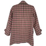 Ann Taylor Houndstooth Wool Blend Peacoat Size XSP Old Money Preppy Plaid Photo 5