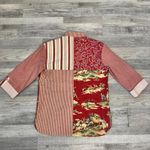 Boutique  Brand Women's Western Horse Print Button Front Top 3/4 Sleeve P35 Photo 4