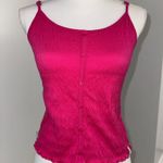 Abercrombie & Fitch Abercrombie Kids Pink Smocked Cami Tank Top Sz 15/16 Fits XS–S Womens Y2K Photo 0