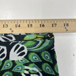 New Directions Tiered Skirt Floral Peacock Green Maxi Sz L Cotton Boho Festival Size L Photo 11