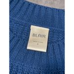 Blair  Blue Knit Sweater Cozy Casual Pullover‎ Crewneck size S B-131 Photo 1