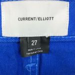 Current/Elliott Womens Ultra High Waist Skinny Jeans Nautical Bright Blue 27 Photo 3