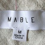 Mable side ruched Women’s mini Skirt Ivory size Medium Photo 1